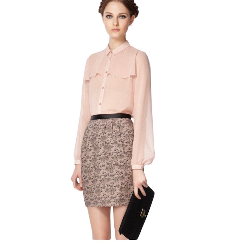 Jason Wu for Target Lace Print Skirt NWT